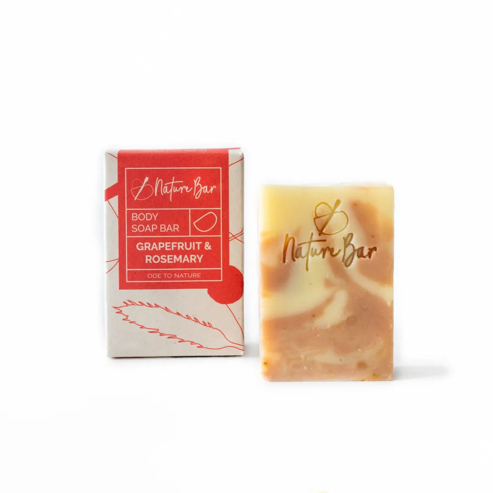 Grapefruit & Rosemary soap bar